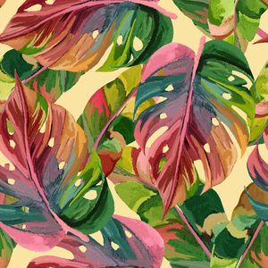 Vibrant Tropical Leaves — 100-piece jigsaw puzzle