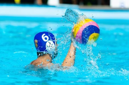 Splashing Water Polo Action — 200-piece jigsaw puzzle