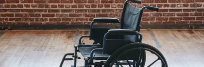 Empty Wheelchair Scene — 150-piece jigsaw puzzle