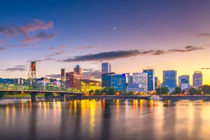 Twilight Over Portland — 500-piece jigsaw puzzle