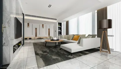 Modern Living Room — 300-piece jigsaw puzzle