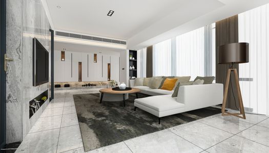 Modern Living Room — 300-piece jigsaw puzzle