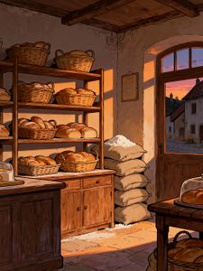 Warm Bakery Glow — 500-piece jigsaw puzzle