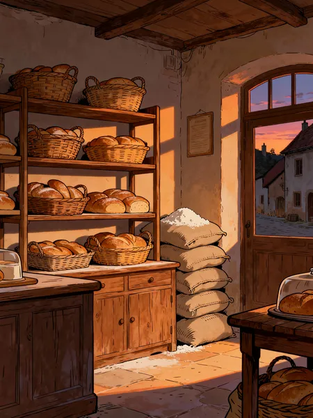 Warme bakkerijgloed — 500-stukjes legpuzzel