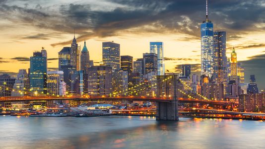 Twilight Over Manhattan — 200-piece jigsaw puzzle