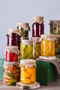 Colorful Preserved Jars — 300-piece jigsaw puzzle