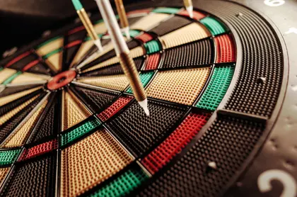 Precision on Dartboard — 300-piece jigsaw puzzle