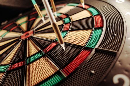 Precision on Dartboard — 300-piece jigsaw puzzle