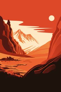 Desert Canyon Vista — 400-piece jigsaw puzzle