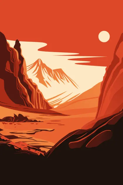 Desert Canyon Vista — 400-piece jigsaw puzzle