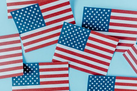 American Flag Patterns — 200-piece jigsaw puzzle