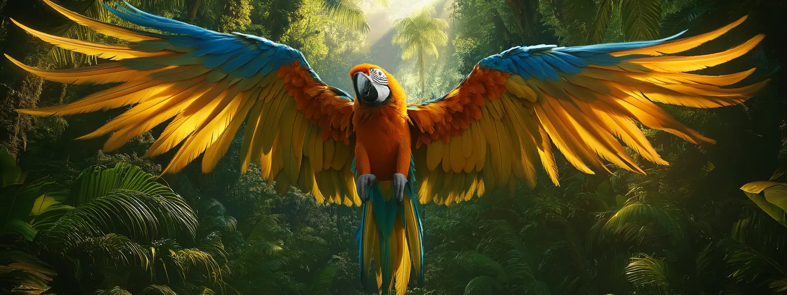 Majestic Jungle Parrot — 150-piece jigsaw puzzle