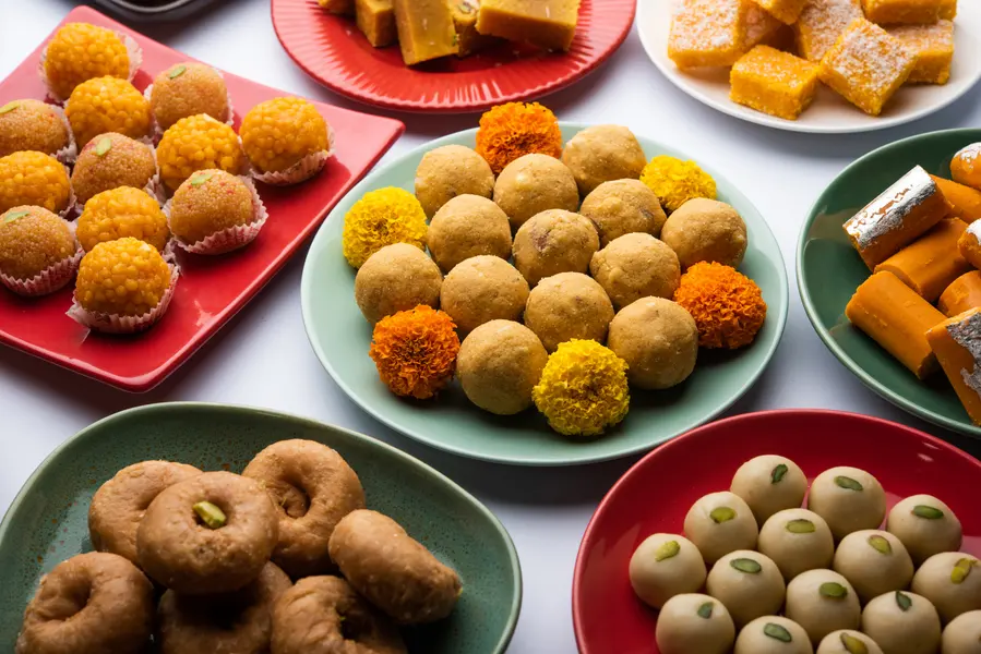 Assortment of Indian Sweets — 300-piece jigsaw puzzle