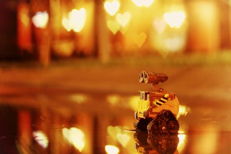 Robot's Dreamy Evening — 300-piece jigsaw puzzle